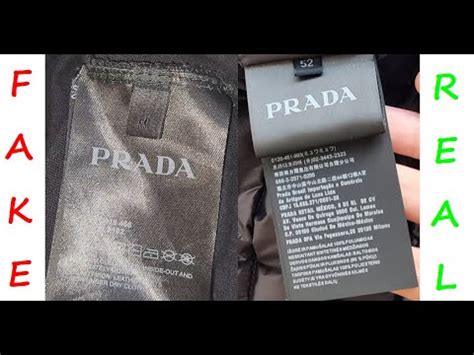 fake prada jacket vs real